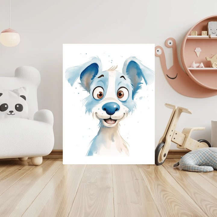 Affiche Chien Foufou Koala Chic Studio