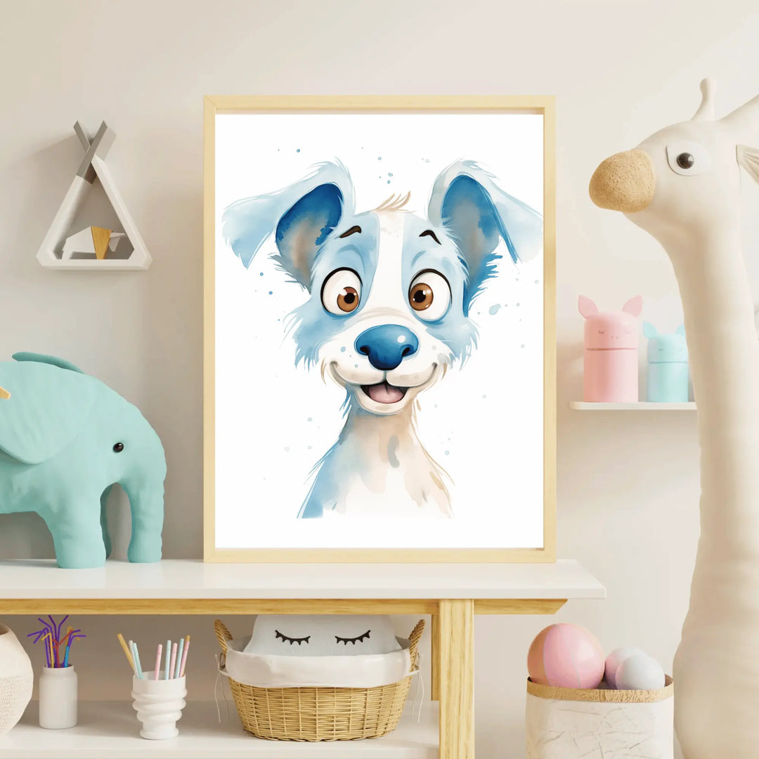 Affiche Chien Foufou Koala Chic Studio