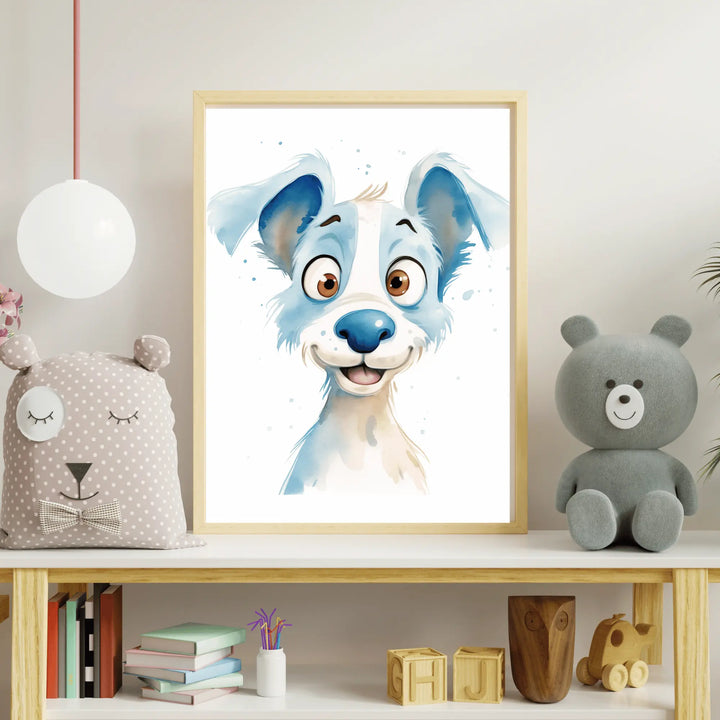 Affiche Chien Foufou Koala Chic Studio