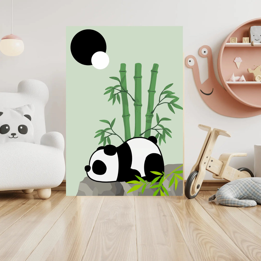 Affiche Panda Qui Dort Koala Chic Studio