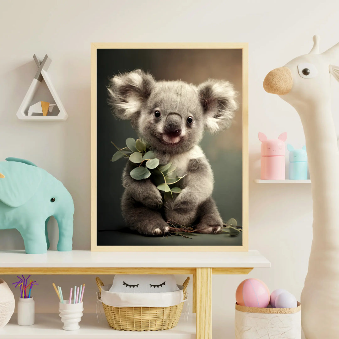 Affiche Koala Eucalyptus - KoalaChicStudio