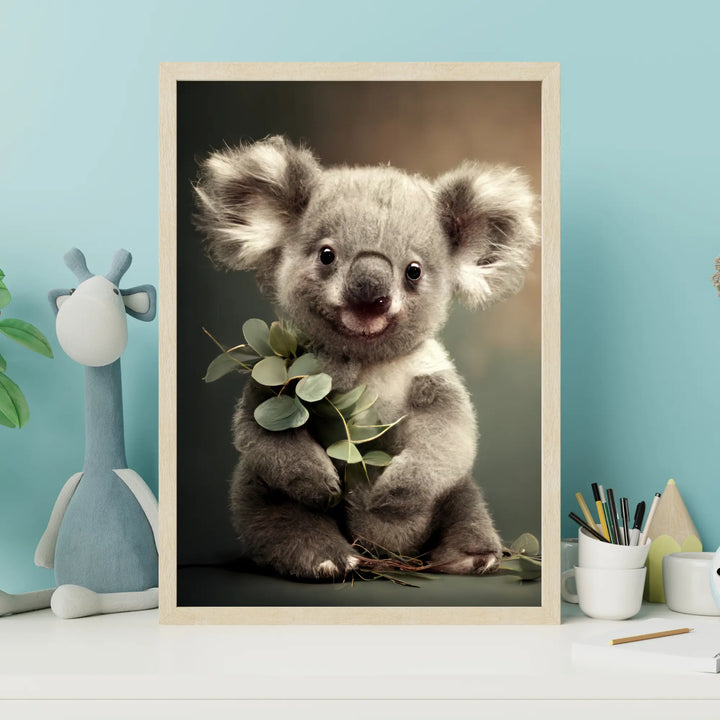 Affiche Koala Eucalyptus - KoalaChicStudio