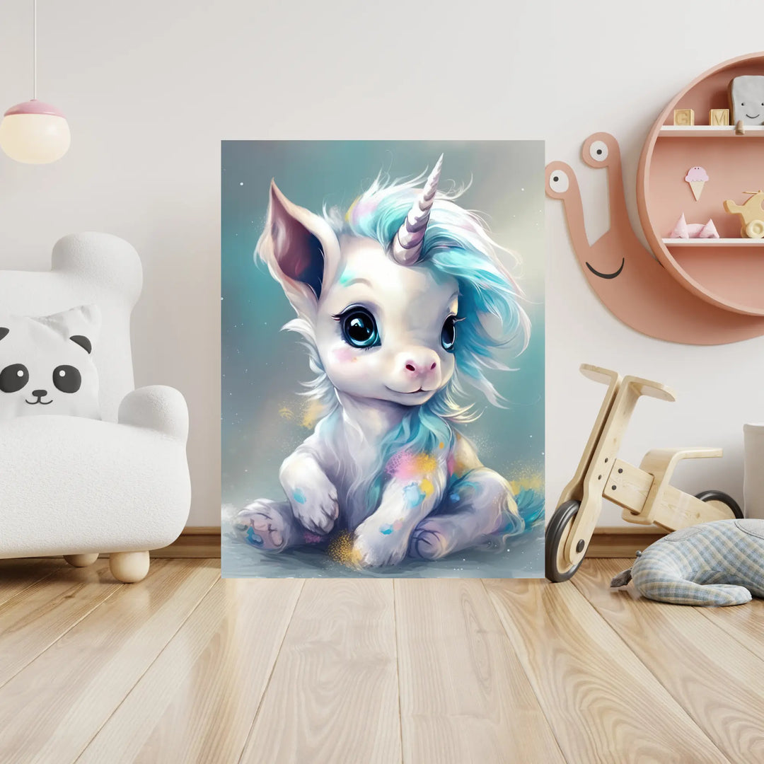 Affiche Bébé Licorne - KoalaChicStudio