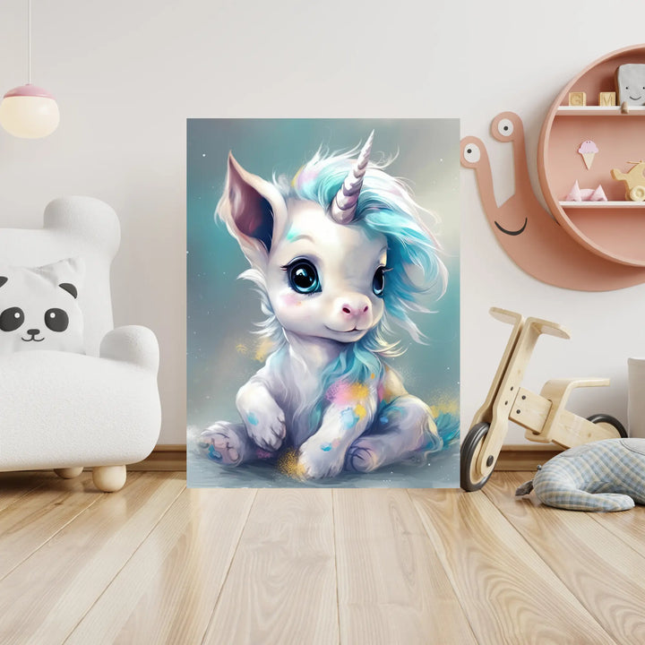 Affiche Bébé Licorne - KoalaChicStudio
