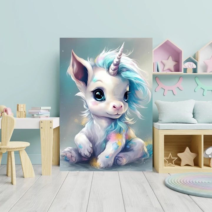 Affiche Bébé Licorne - KoalaChicStudio