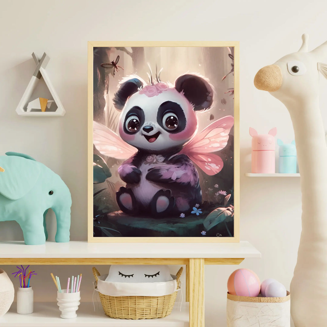 Affiche Panda Fée - KoalaChicStudio