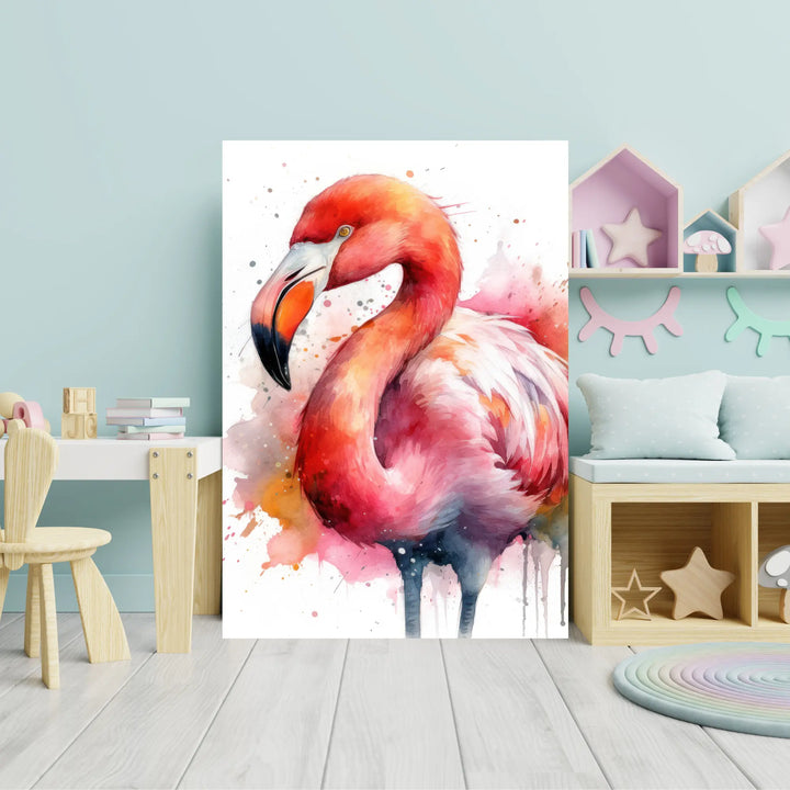 Affiche Flamant Rose - KoalaChicStudio