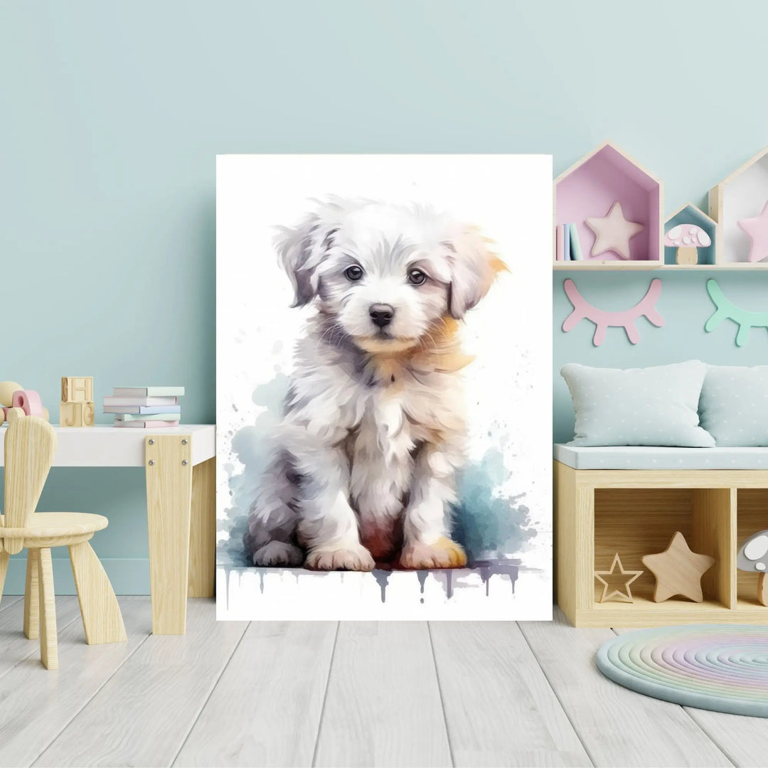 Affiche bébé Chien Westie - KoalaChicStudio