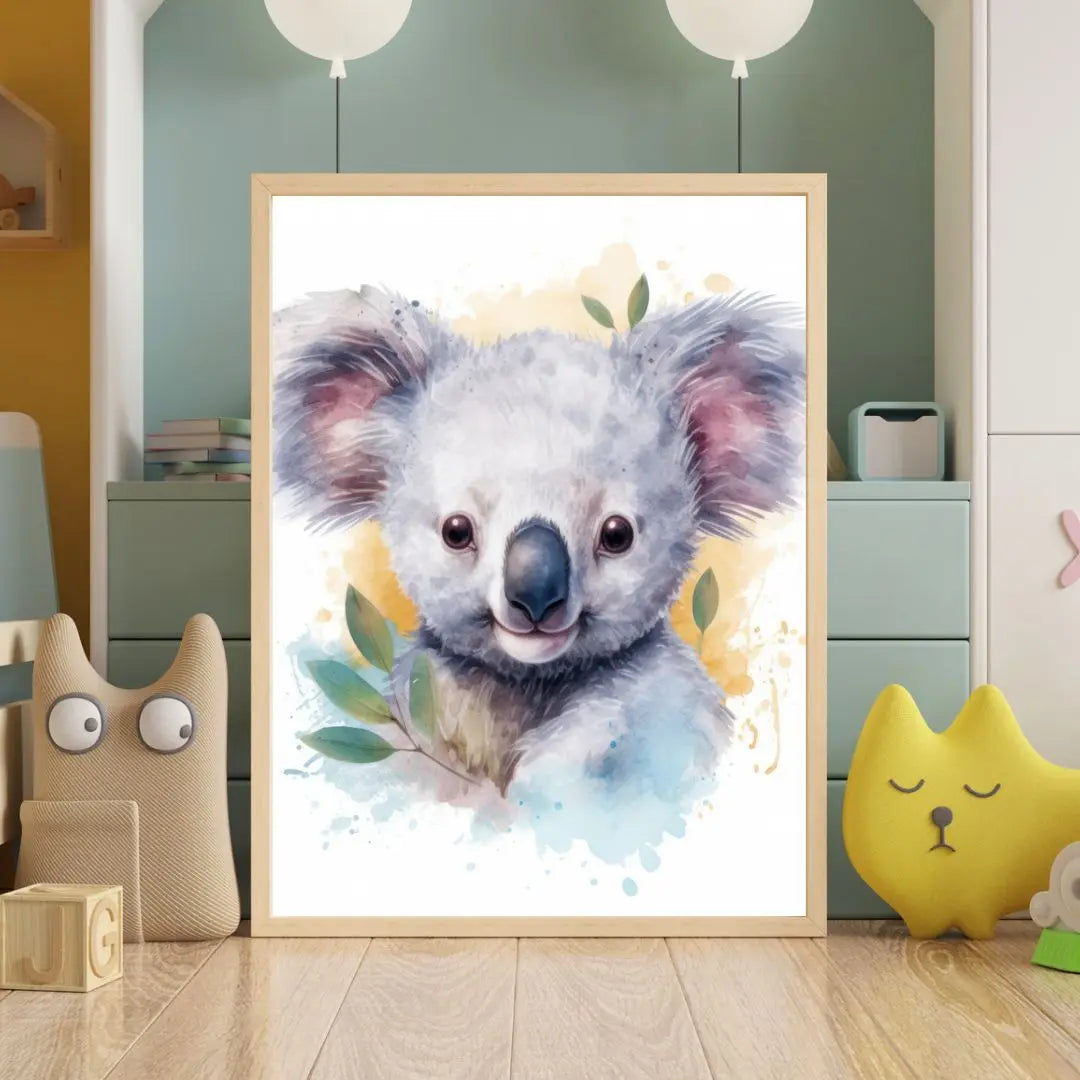 Affiche bébé Koala - Koala Chic Studio