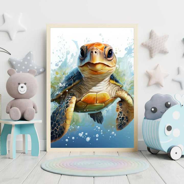 Affiche Bébé Tortue - Koala Chic Studio