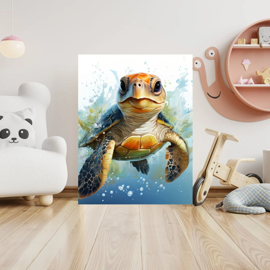 Affiche Bébé Tortue - Koala Chic Studio