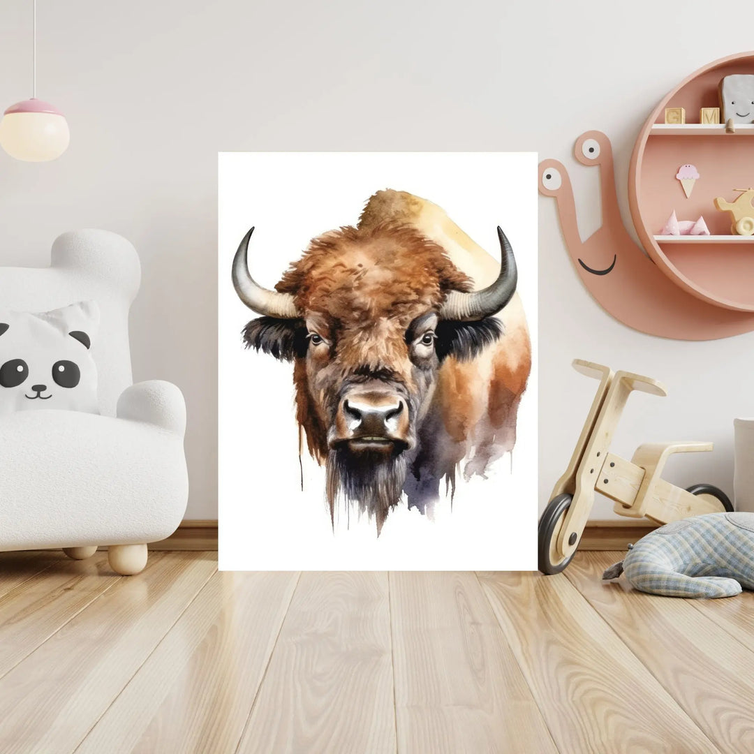 Affiche Bison - Koala Chic Studio