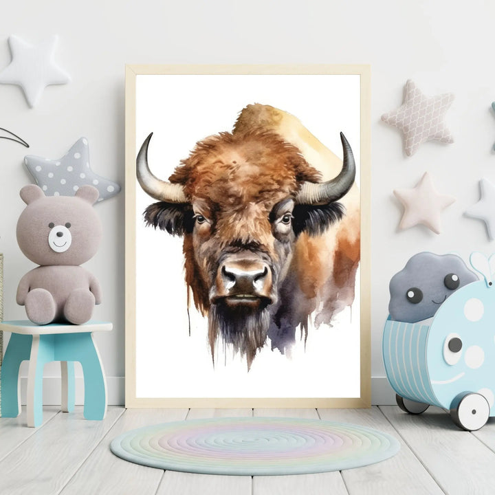 Affiche Bison - Koala Chic Studio