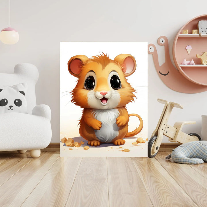 Affiche Hamster Mignon - Koala Chic Studio