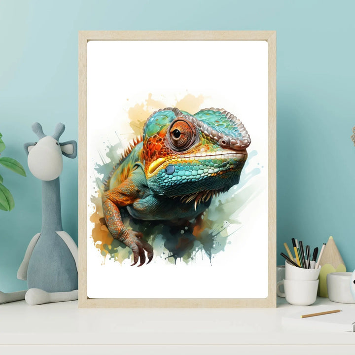 Affiche Iguane - Koala Chic Studio