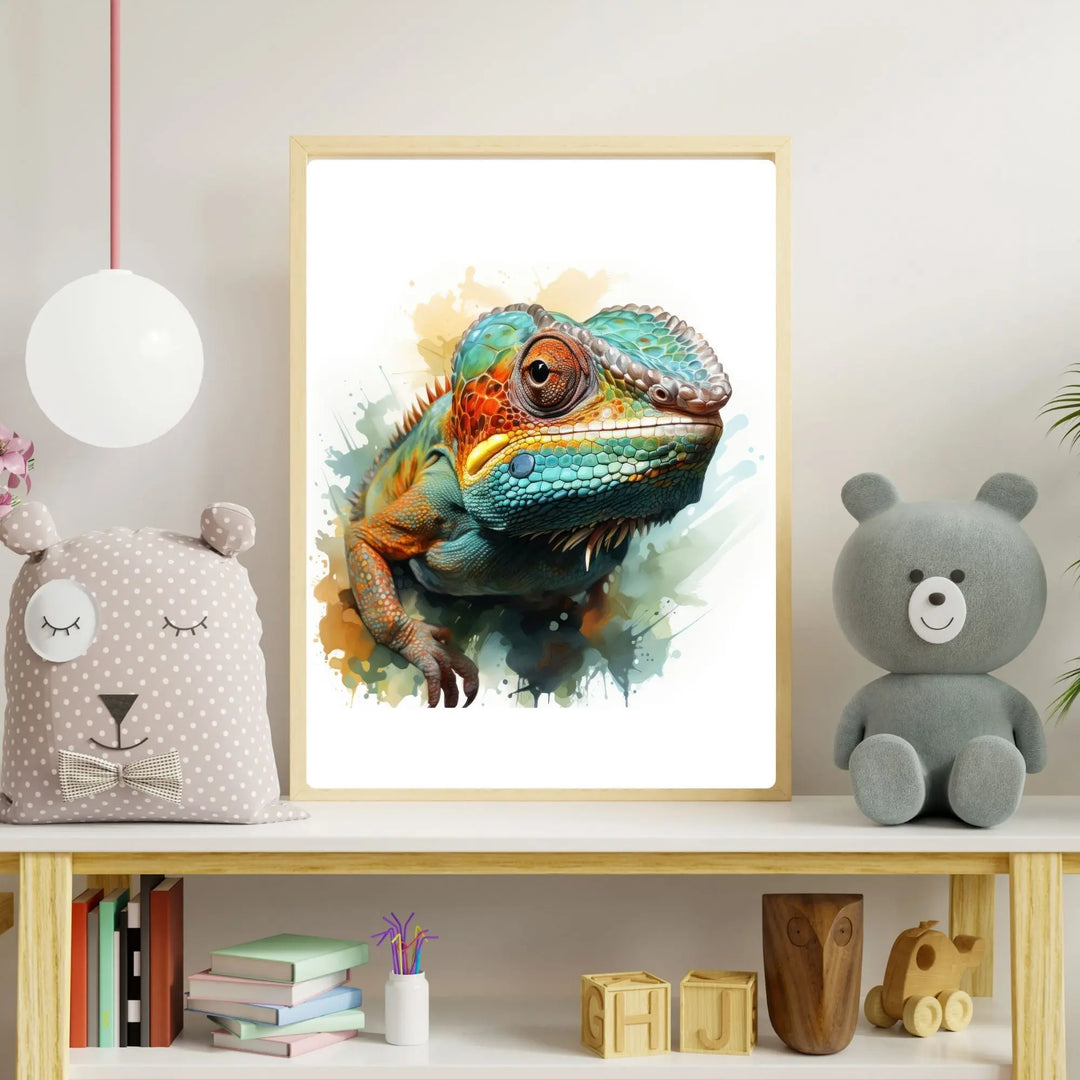 Affiche Iguane - Koala Chic Studio