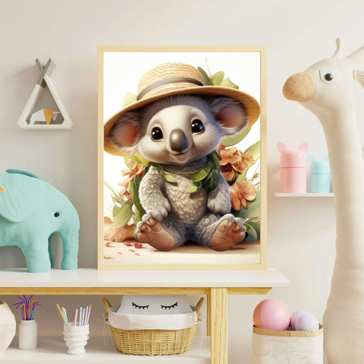 Affiche Koala Aventurier - Koala Chic Studio