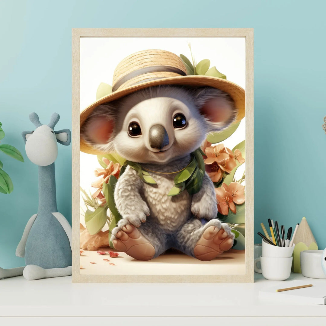 Affiche Koala Aventurier - Koala Chic Studio