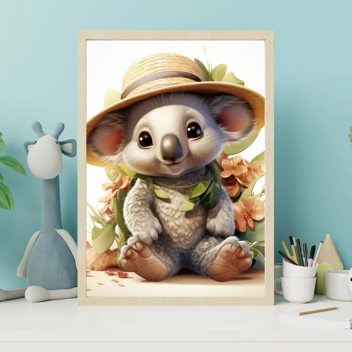 Affiche Koala Aventurier - Koala Chic Studio