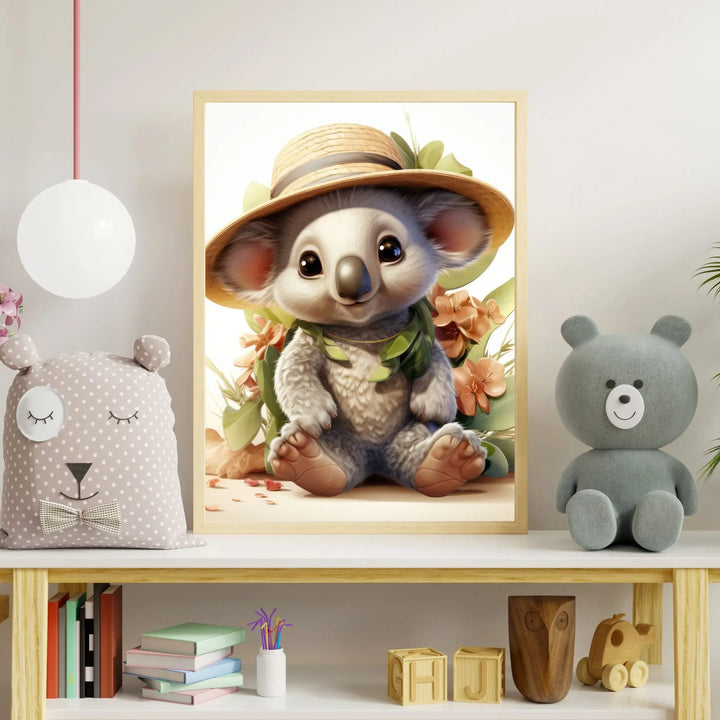 Affiche Koala Aventurier - Koala Chic Studio