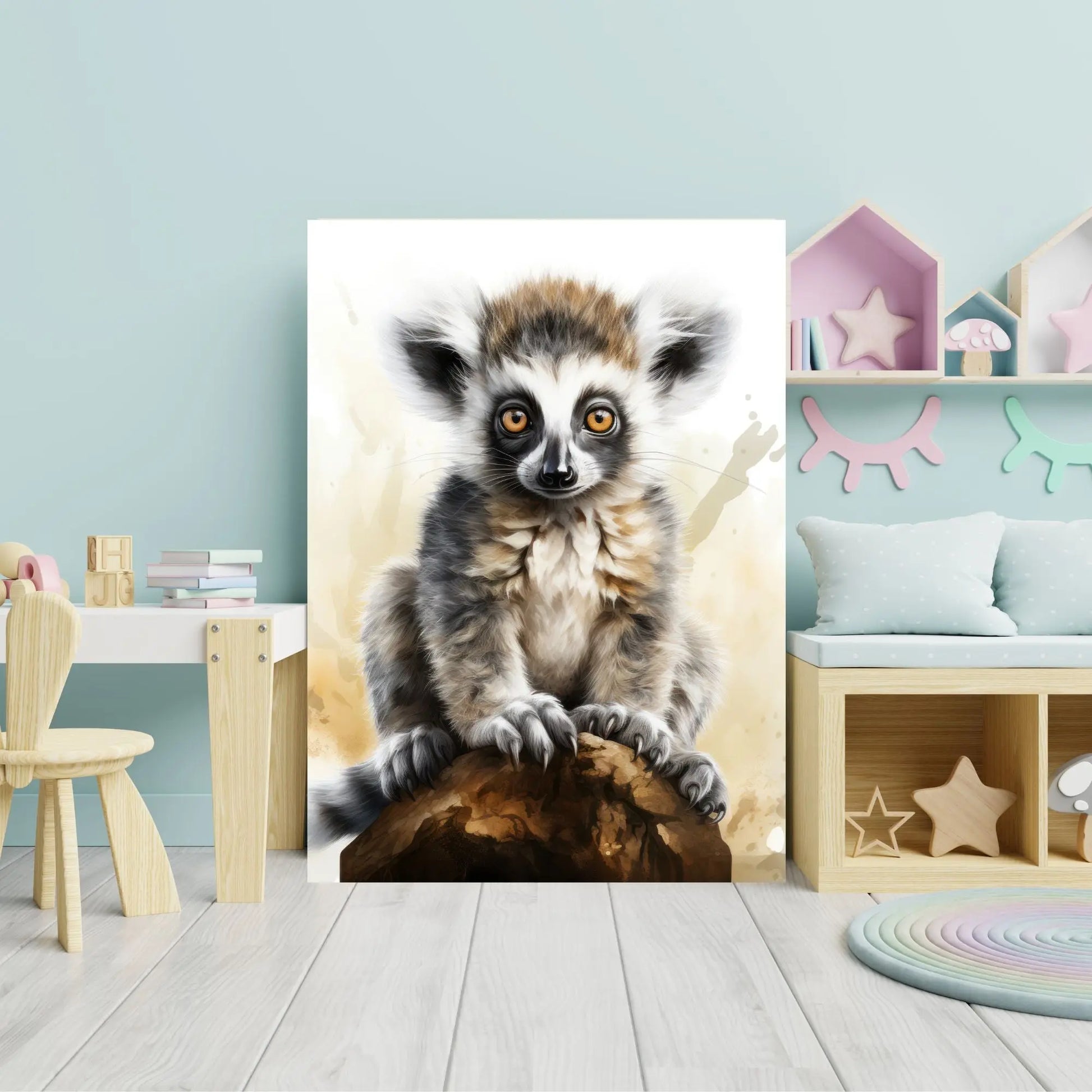 Poster  Lemur baby poster – Koala Chic Studio