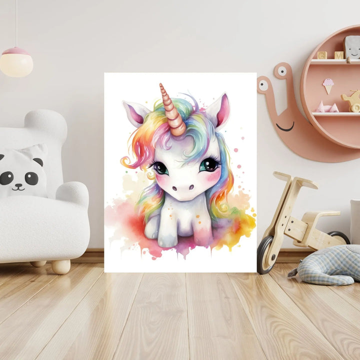 Affiche Licorne Arc-en-ciel - Koala Chic Studio