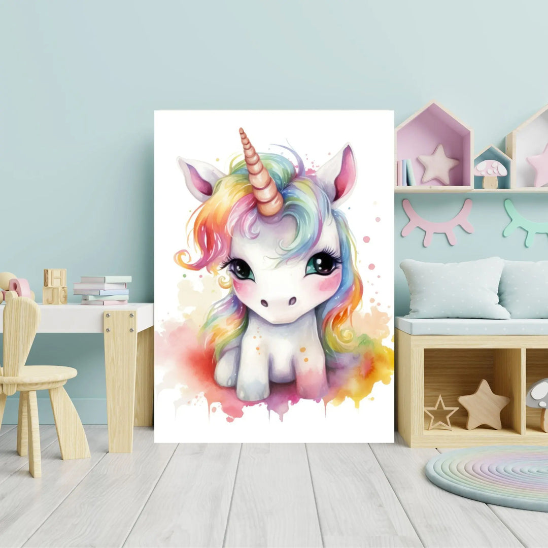 Affiche Licorne Arc-en-ciel - Koala Chic Studio