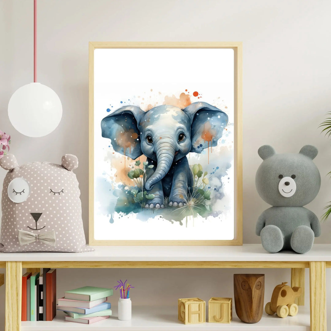 Affiche Mini Eléphant - Koala Chic Studio