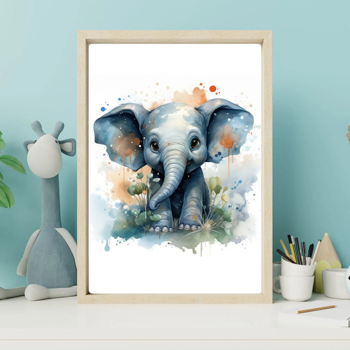 Affiche Mini Eléphant - Koala Chic Studio