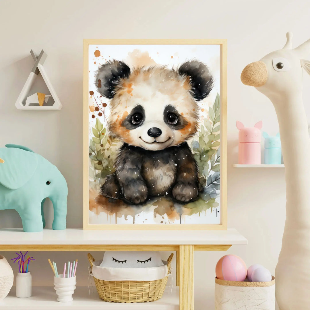 Affiche Panda mignon - Koala Chic Studio