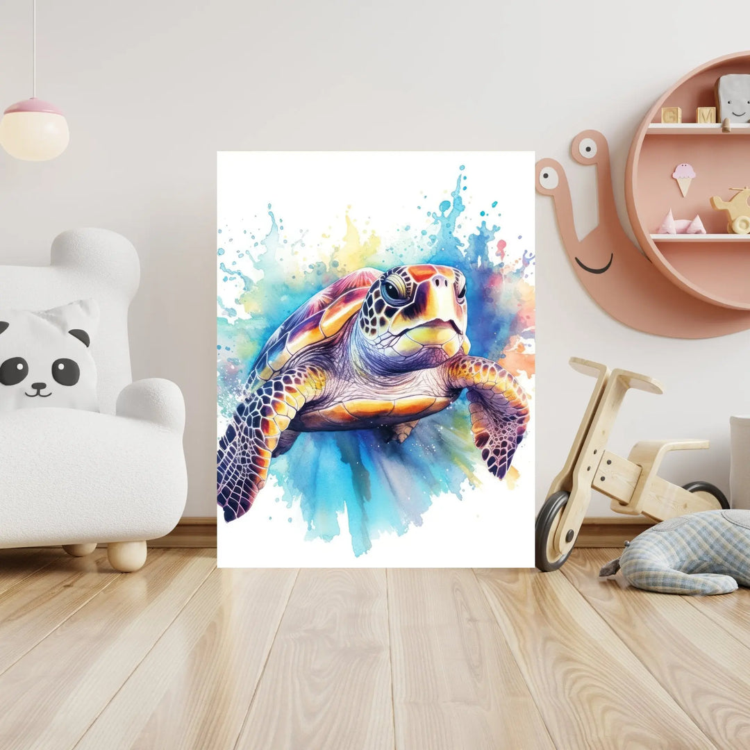 Affiche Tortue Marine - KoalaChicStudio