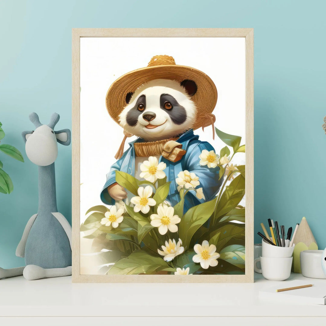 Lot de 3 affiches Famille Panda - Koala Chic Studio