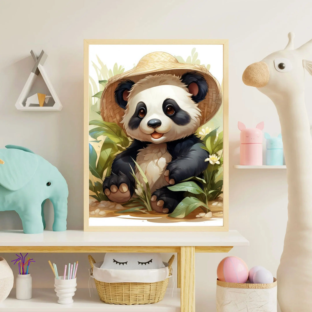 Lot de 3 affiches Famille Panda - Koala Chic Studio