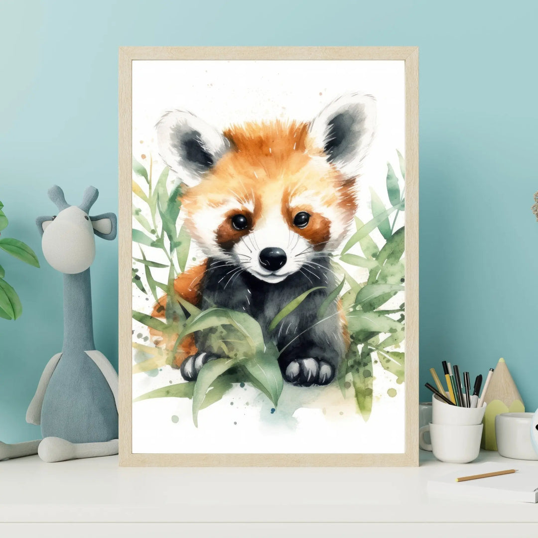 Lot de 3 affiches Panda et bambous - KoalaChicStudio