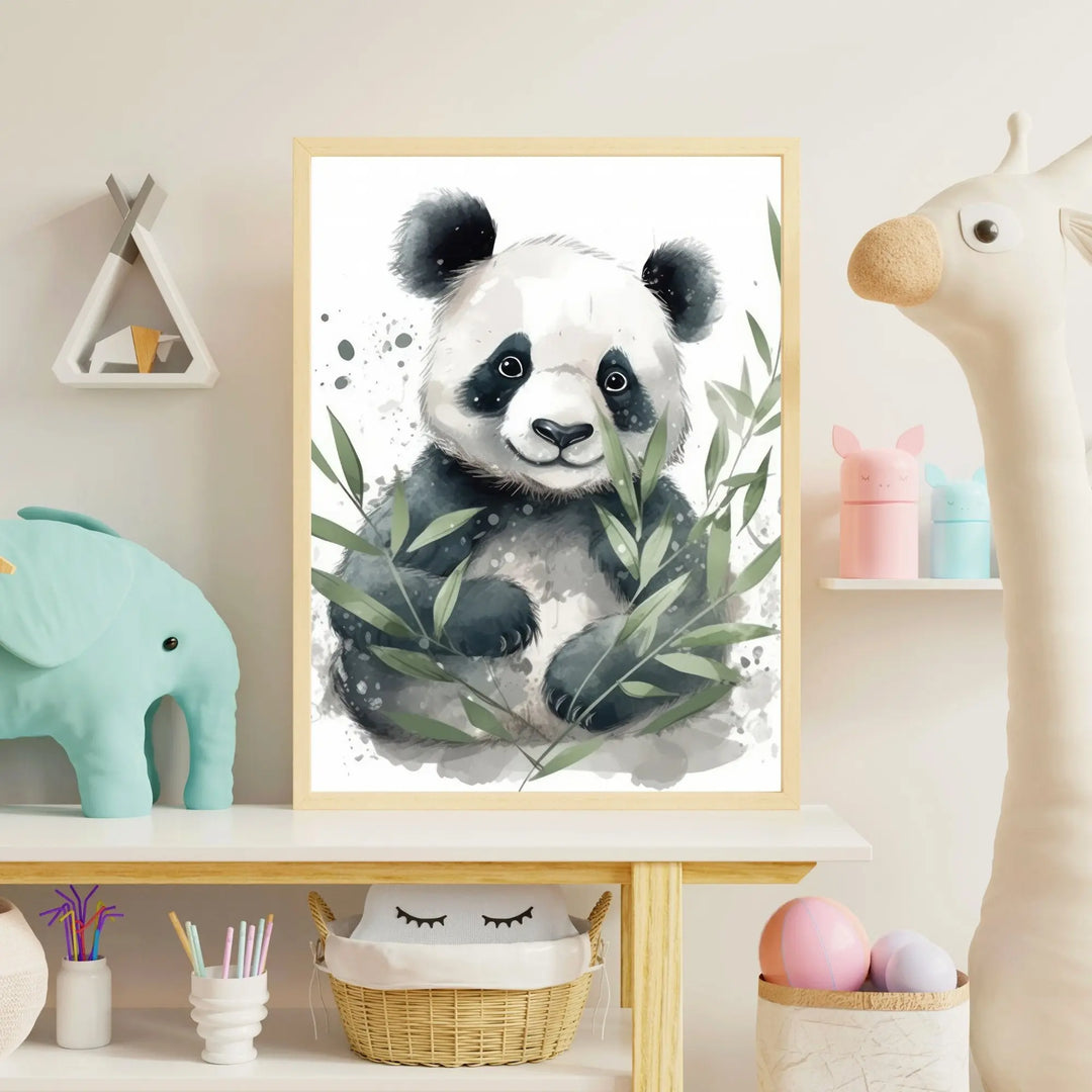 Lot de 3 affiches Panda et bambous - KoalaChicStudio