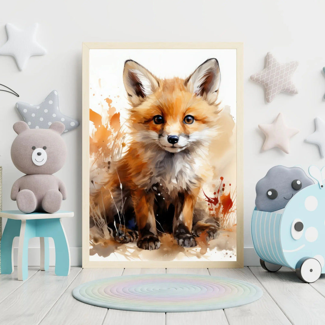 Lot de 3 affiches Renards - Koala Chic Studio