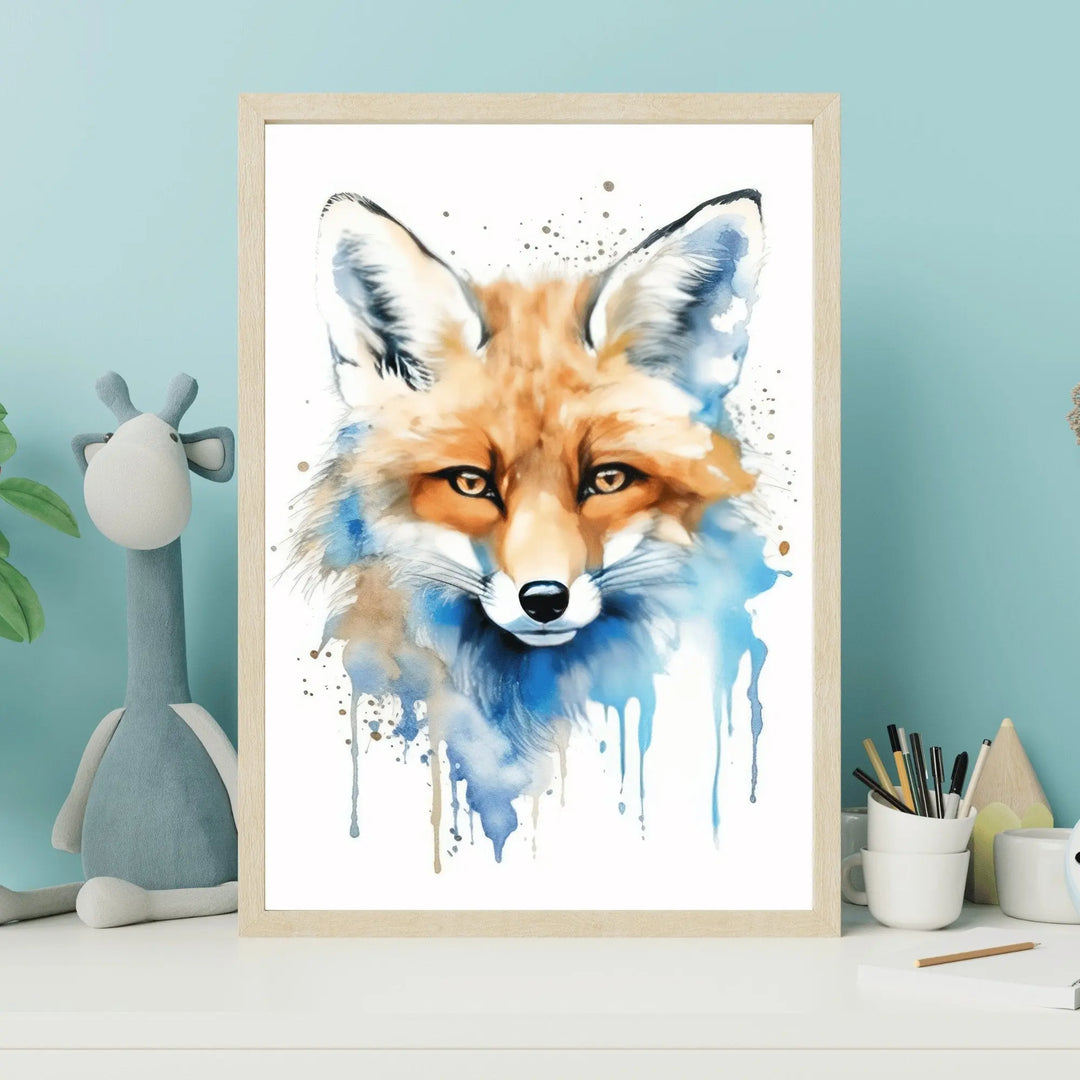 Lot de 3 affiches Renards Aquarelle - KoalaChicStudio